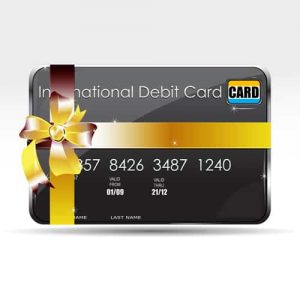 Gift Wrapped Debit Card